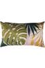 furn. Blush Pink Leafy Water Resistant Outdoor Cushion