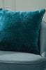 Hyperion Rich Teal Blue Selene Luxury Chenille Piped Cushion