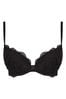 Ann Summers Black Sexy Lace Planet Padded Plunge Bra