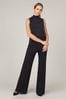 SPANX® Black The Perfect Pant Wide Leg Trousers