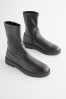 Black Forever Comfort® Sock Chelsea Boots