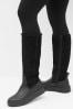 Schwarz - Forever Comfort® Fellimitat Stiefel mit Kunstpelzfutter