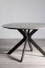 Bentley Designs Hirst Painted Tempered Glass Dining Table