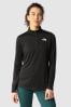 The North Face Black 1/4 Zip Top