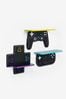 Black 3 Pack Gamer Kids Shelves