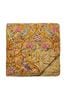 Morris & Co. Saffron Yellow Seasons by May 200 Thread Count Quilted Throw