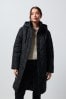 Black Diamond Padded Longline Coat