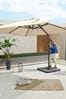 Nova Outdoor Living Beige Genesis Cantilever Square Parasol with Cover