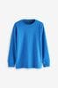 Blue Cobalt Long Sleeve Cosy T-Shirt (3-16yrs)