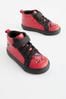 Red Spiderman Elastic Lace Touch Fastening Boots