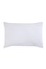 Jasper Conran London White Organic Cotton 300 Thread Count Percale Pillowcase