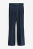 Smart Belted Flare Trousers