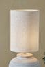 Neutral Cylindrical Tweedy Plain Light Shade