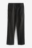 Black Tailored Wide Leg Trousers
