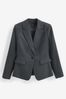 Grey Tailored Single Breasted Jacket, Regular