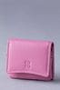 Lakeland Leather Mauve Pink Small Leather Flapover Purse