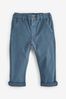 Blue Stretch Chinos cotton Trousers (3mths-7yrs)
