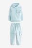 Pale Blue Set Utility Hoodie And Joggers (3-16yrs)