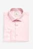Pink Regular Fit Easy Care Single Cuff Shirt, Regular Fit