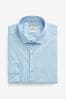 Light Blue Skinny Fit Easy Care Single Cuff Shirt, Skinny Fit