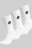 Superdry White Sport Coolmax Crew Socks
