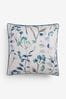 Blue 50 x 50cm Isla Floral Cushion