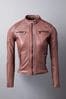 Lakeland Leather Bourbon Brown Buttermere Leather Racer Jacket