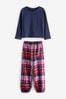 Multi Star Woven Check Pyjamas (3-16yrs)