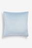 Blue 43 x 43cm Matte Velvet Cushion, 43 x 43cm