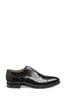 Loake Oxford-Schuhe aus poliertem Leder mit Zehenkappe, Schwarz