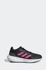 adidas Black/Pink Runfalcon 3.0 Trainers