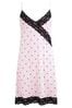 Pour Moi Pink Sofa Loves Lace Hidden Support Soft Jersey Chemise