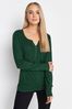 Long Tall Sally Green Longsleeve Henley Top