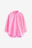 Bright Pink Oversized Shirt (3-16yrs)