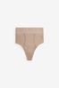 Nude Seamless Firm Tummy Control Shaping Thong