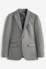 Sage Green Tailored Nova Fides Wool Herringbone Suit Jacket