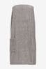 Dove Grey Cosy Egyptian Towelling Body Wrap