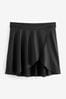 Black Long Swim Skirt Bikini Bottoms