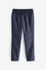 Blue Pull On Waist Suit Trousers (12mths-16yrs), Pull On Waist