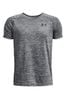 Under Armour Grey Youth Tech 20 Short Sleeve T-Shirt