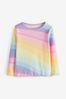 Rainbow T-Shirt Long Sleeve Rib T-Shirt (3mths-7yrs)