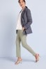 Sage Green Maternity Tapered Trousers