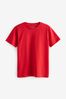 Rot - T-Shirt aus Baumwolle (3-16yrs)