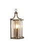 Searchlight Brass Hermione Antique Wall Light