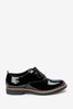 Black Forever Comfort® Rand Detail Lace-Up Shoes