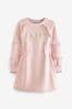Pink Baker by Ted Baker Frilled Sweat Dress