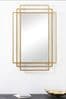 Pacific Gold Rectangular Multi Framed Wall Mirror