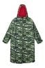 Green Regatta Adult Waterproof Fleece Lined Changing Robe