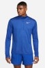 Nike Light Blue Pacer Half Zip Running Top