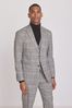 Grey Check Suit: Jacket, Regular Fit